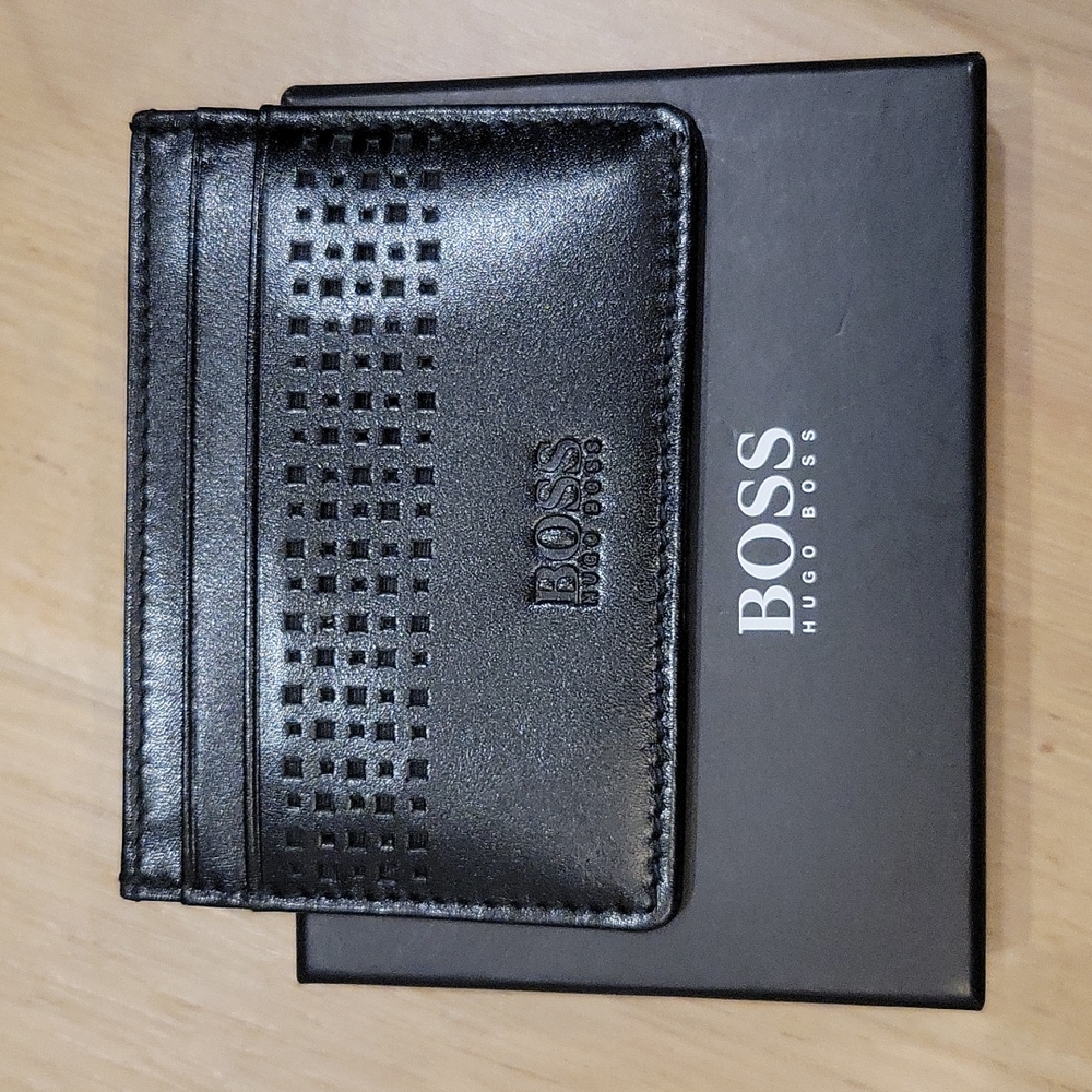 NWT Hugo Boss Money and Card Wallet